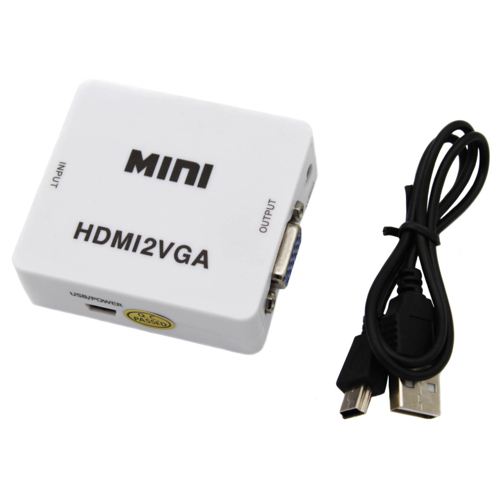 Конвертер - Адаптер перехідник HDMI - VGA, 4272