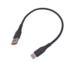 Кабель USB - Type-C короткий / Силіконовий / 30 см