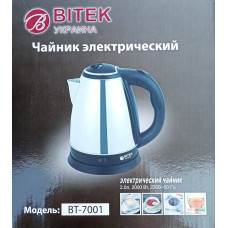 Електрочайник BITEK BT-7001, 2л 2кВт