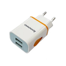 Мережева зарядна пристрій USB x 2 MI EKA-103 5V-2.1A (Lenovo/ Xiaomi)
