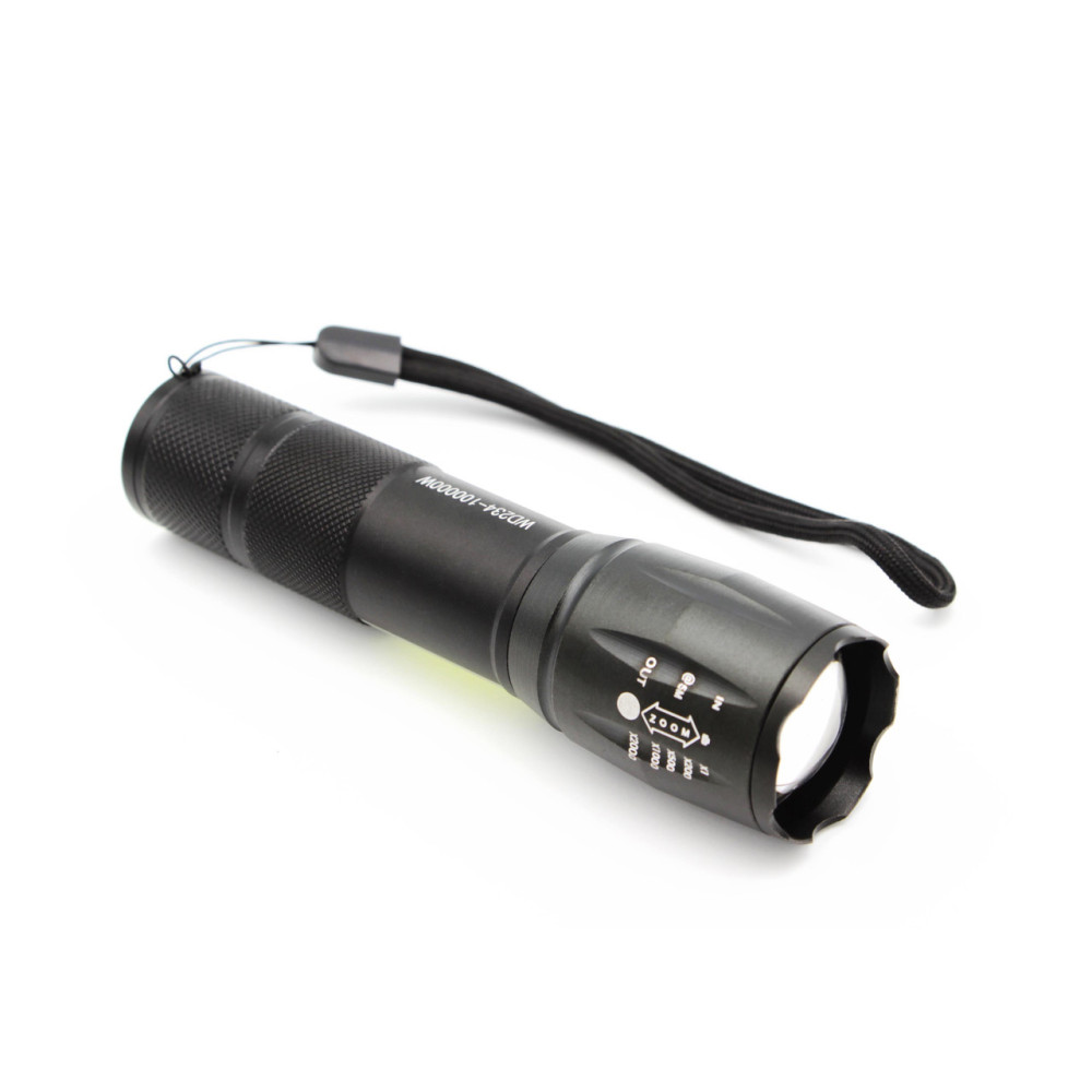 Ручний ліхтар Police WD234, Li-ion 18650, 1×T6, Бокове підсвічування, microUSB