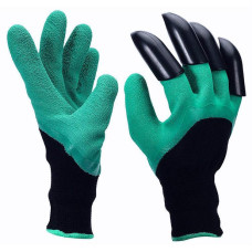 Садові рукавички з кігтями Garden Genie Gloves