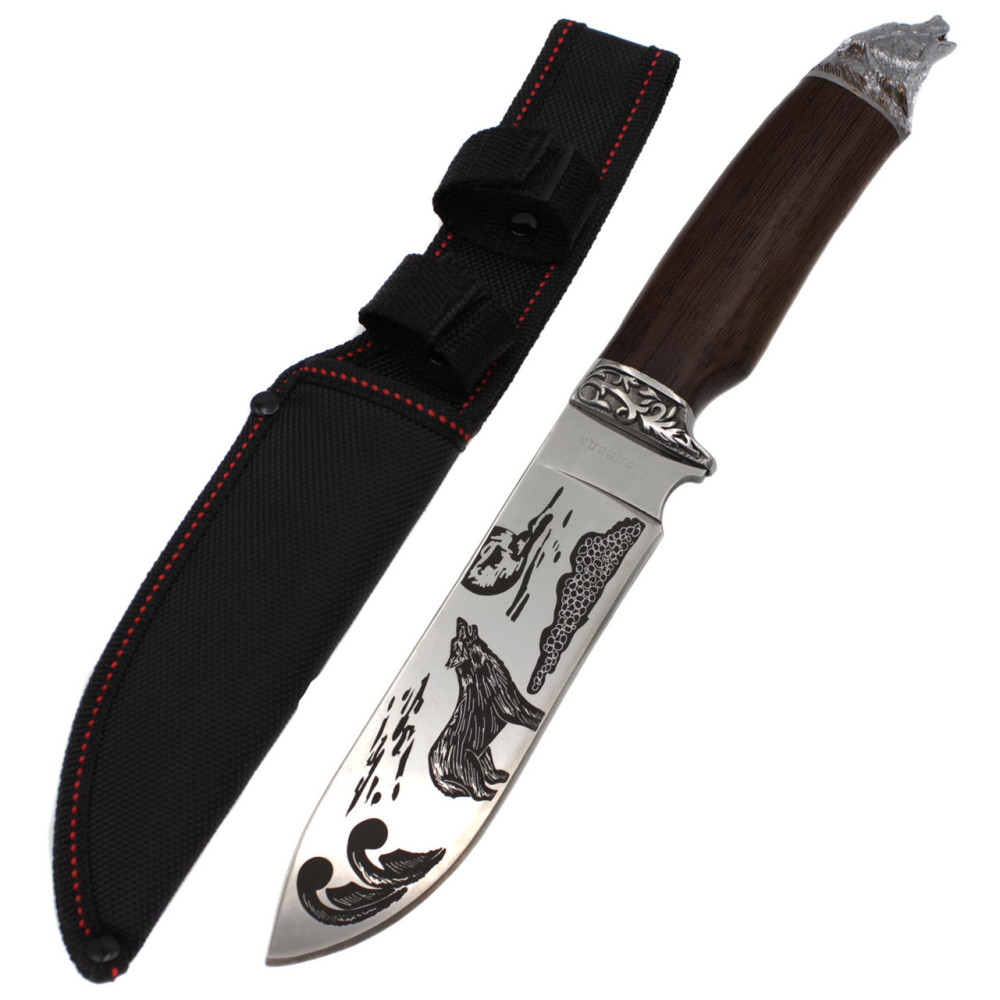 Ніж мисливський Медвідь FB 1530 / 29 см / 14 см