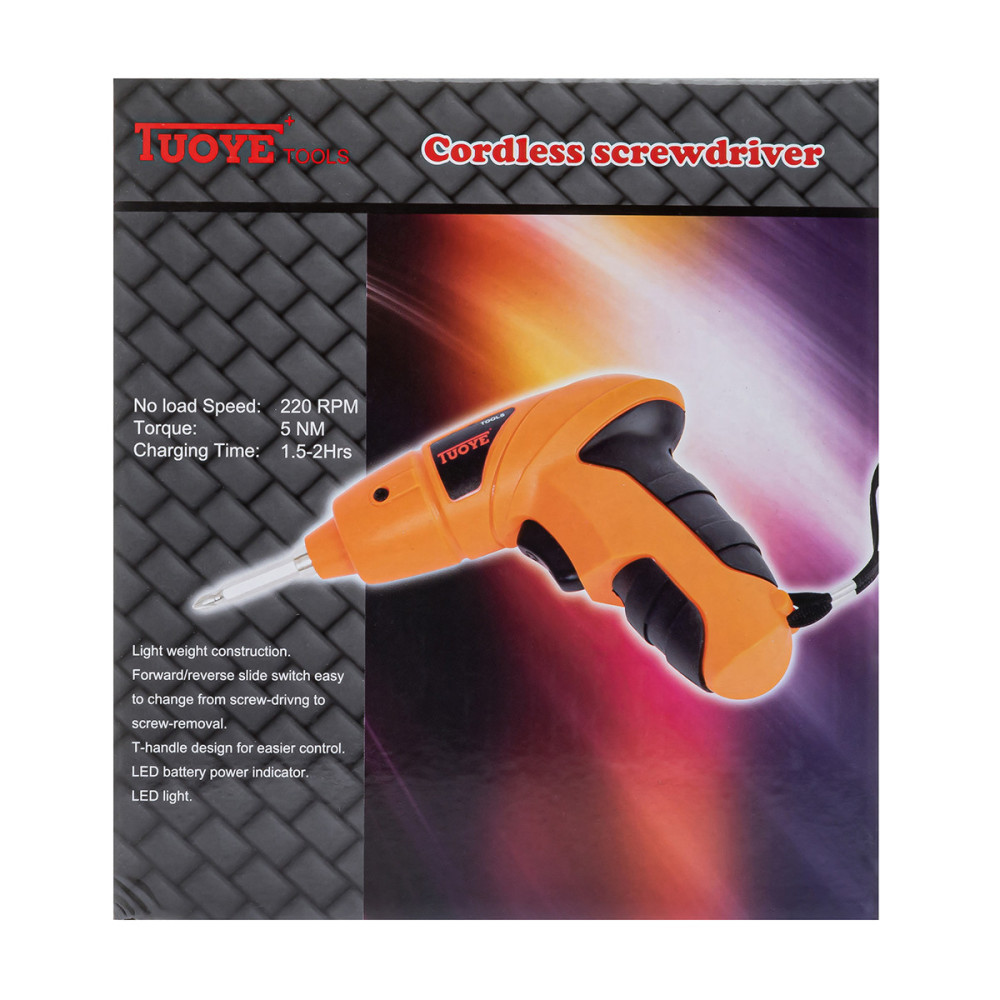 Акумуляторний шуруповерт МІНІ / Вертолка Електро Tuoye Cardless Screw /7163