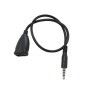 Перехідник Джек 3,5 - USB гніздо Перехідник Джек 3,5 - USB гніздо