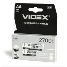 Акумулятор VIDEX HR6 AA Ni-MH 2700mAh 1.2V 1 шт.