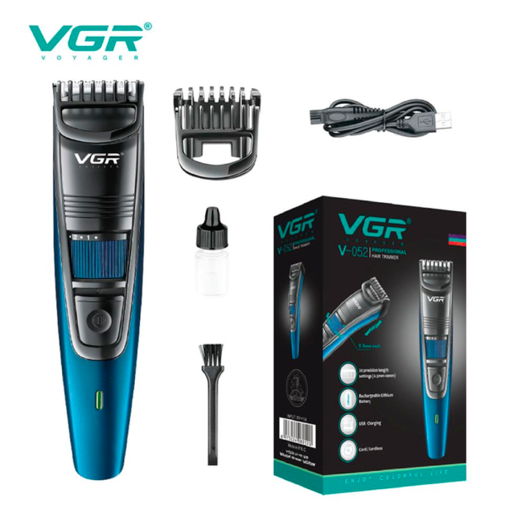 Тример бороди та вусів VGR V-052