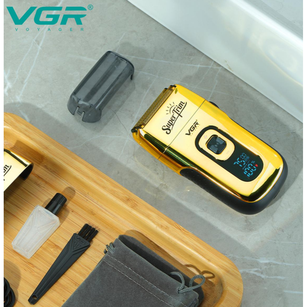 Електробритва VGR V-332 Золотий