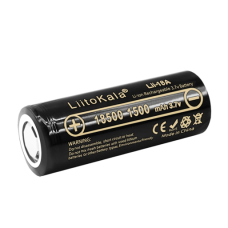 Акумулятор LiitoKala 18500, Lii-18A, 1500mAh