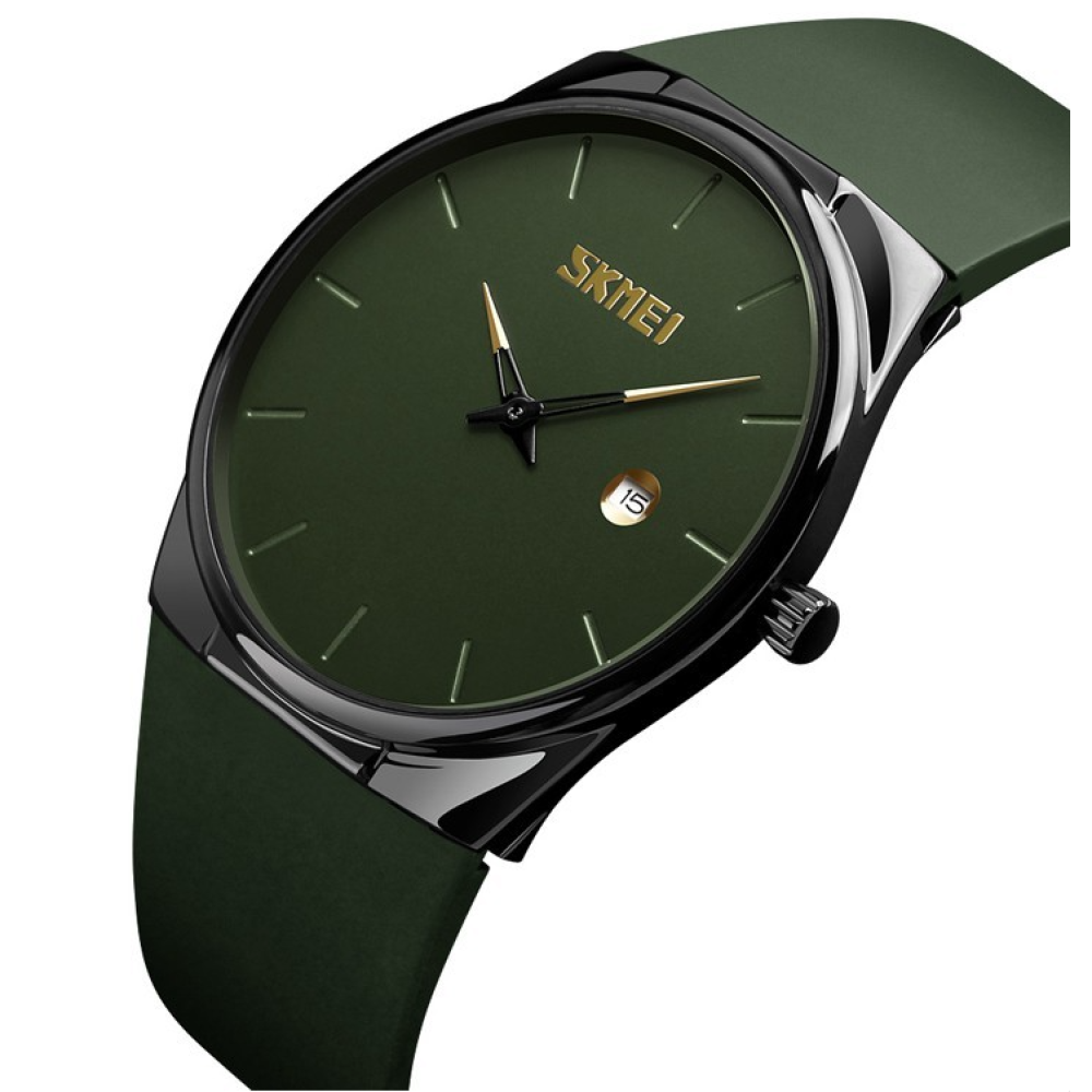 Годинники наручні SKMEI 1509AG, ЗЕЛЕНИЙ, 10249