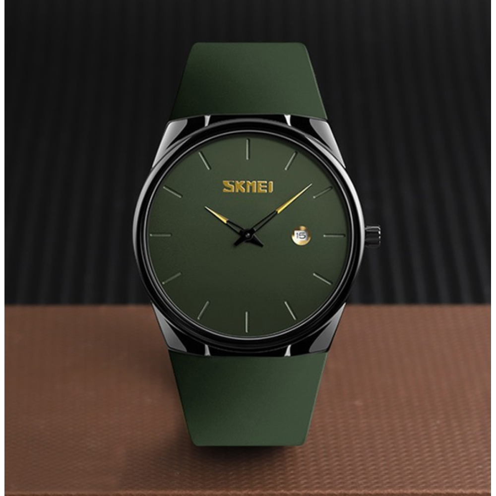 Годинники наручні SKMEI 1509AG, ЗЕЛЕНИЙ, 10249