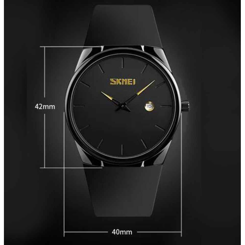 Годинники наручні SKMEI 1509BK, ЧОРНИЙ, 10250