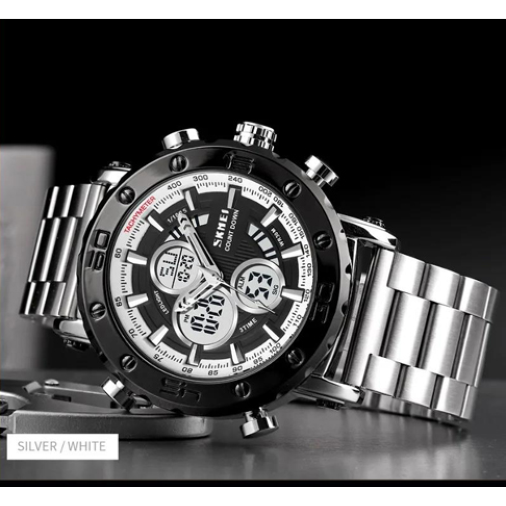 Годинники наручні SKMEI 1636SIWT, SILVER-SILVER, 10246