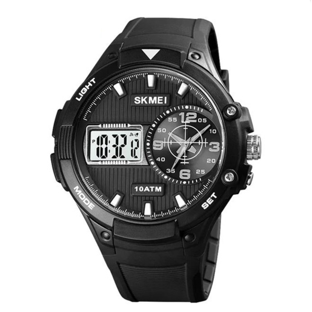 Годинники наручні SKMEI 1761BKWT, ЧОРНИЙ/БІЛИЙ, 10267