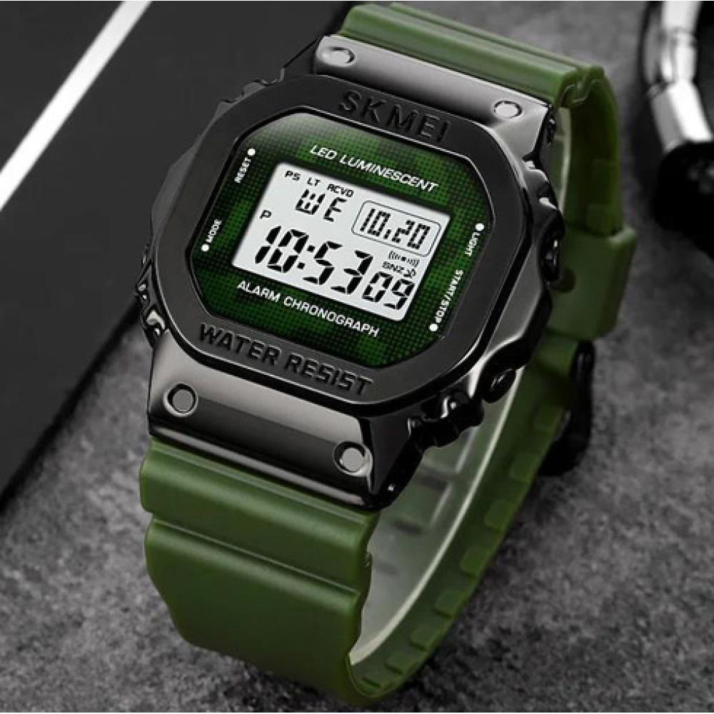 Годинники наручні SKMEI 1851AG, ARMY GREEN, 10273