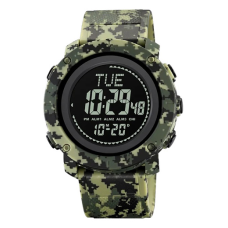 Годинники наручні SKMEI 2095CMGN, ARMY GREEN CAMOUFLAGE, Компас, 10307