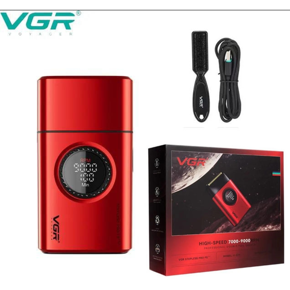 Електробритва VGR V-377 Червоний