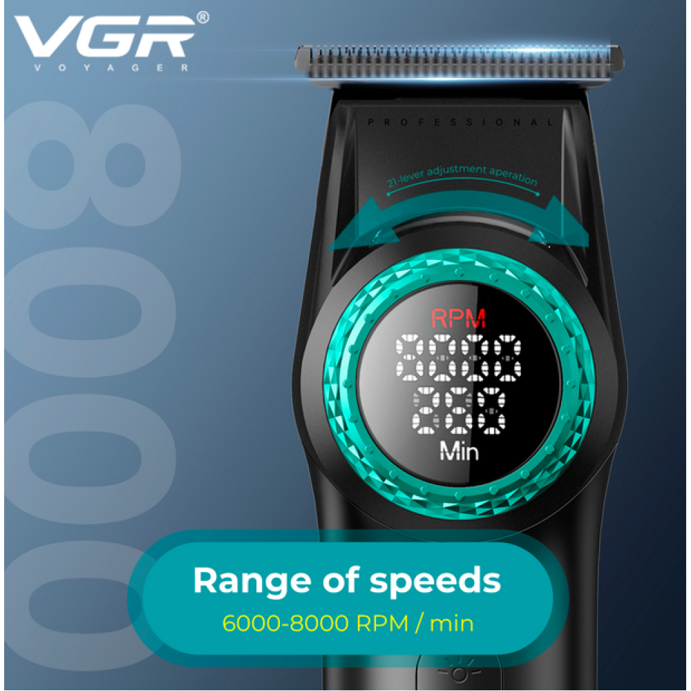 Триммер для бороди та вусів VGR V-977