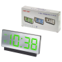 Годинники електронні VST-897-4, яскраво-зелений, температура, USB