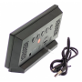 Годинники електронні VST-897-4, яскраво-зелений, температура, USB