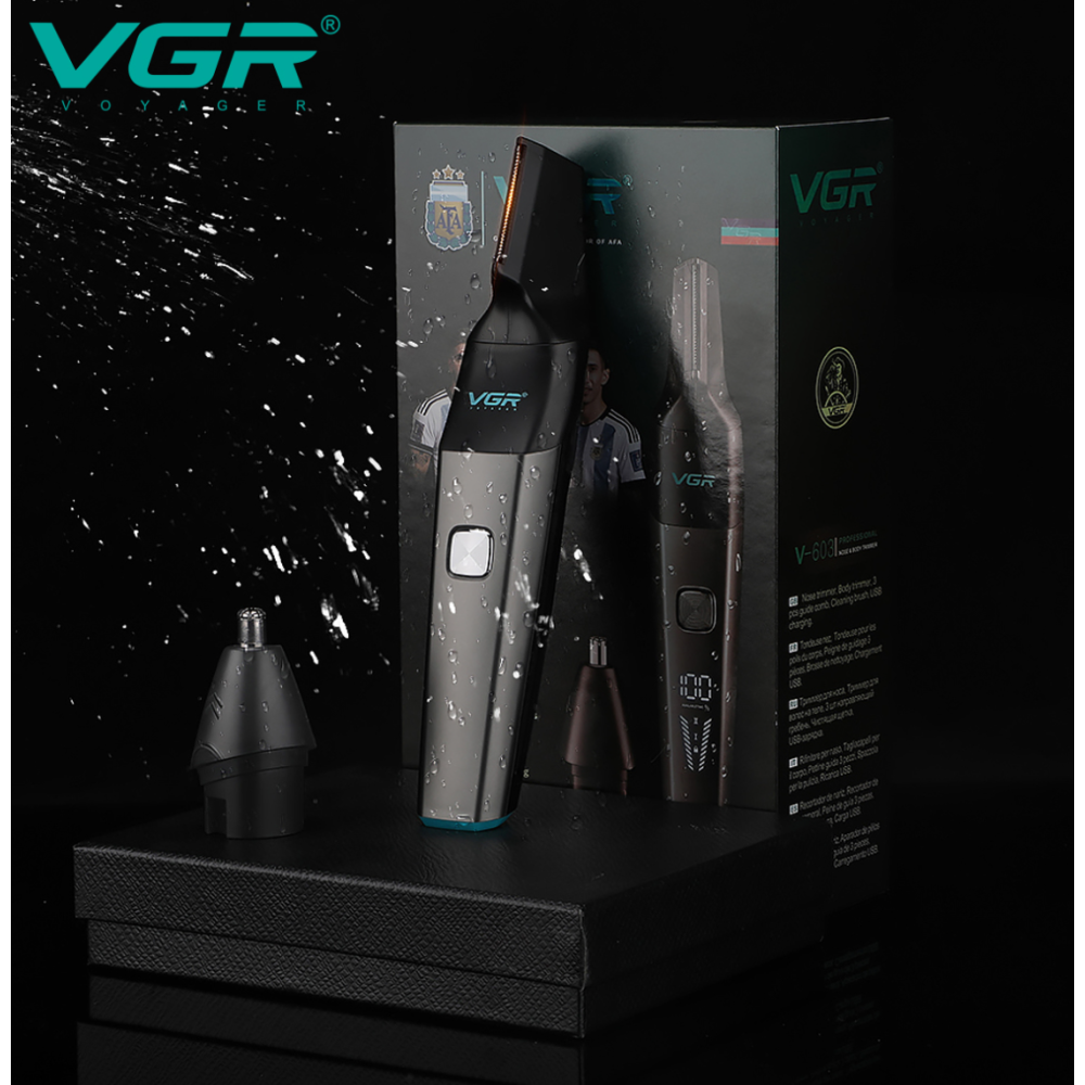 Триммер волосся в носі та вухах VGR V-603