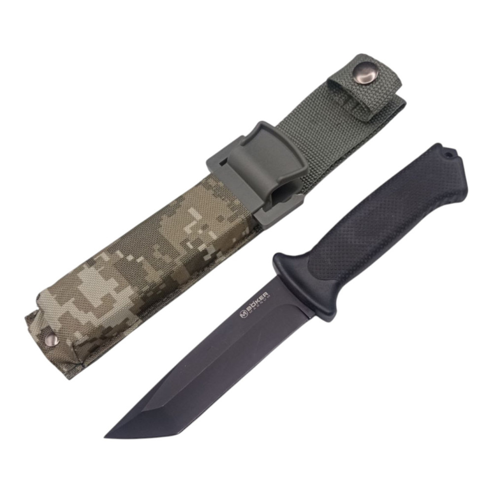 Ніж мисливський Boker Magnum Танто Чорний