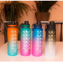 Бутилка з таймером для води Refill C-Black 1000 мл