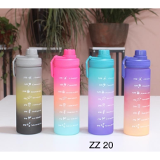 Бутилка з таймером для води Refill C-Black 600 мл