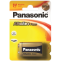 Батарейка Panasonic Крона 6F22, 9V, Алюмінієва Батарейка Panasonic Крона 6F22, 9V, Алюмінієва