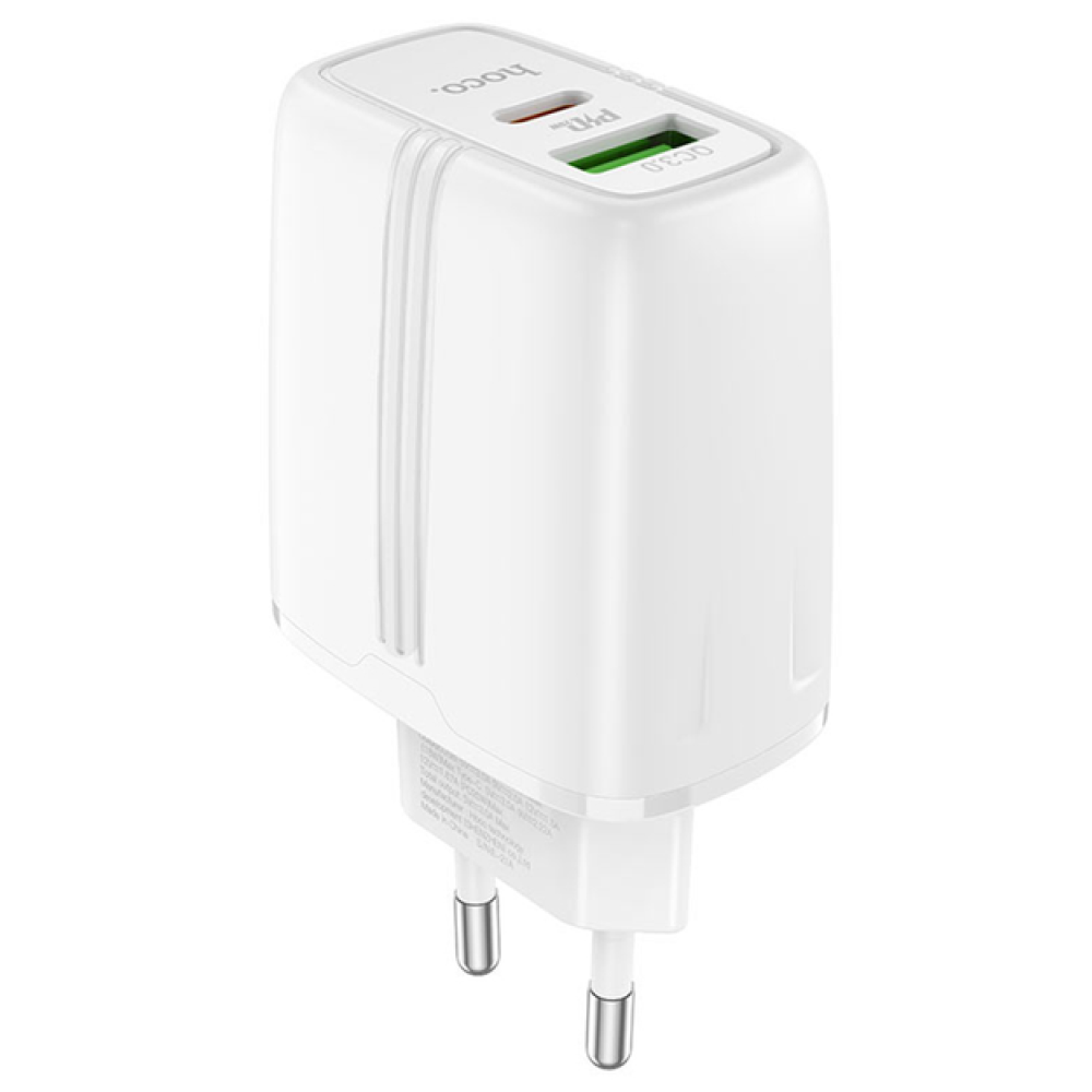 СЗУ Мережева Зарядка Hoco N11, 20W, Type-c — Lightning