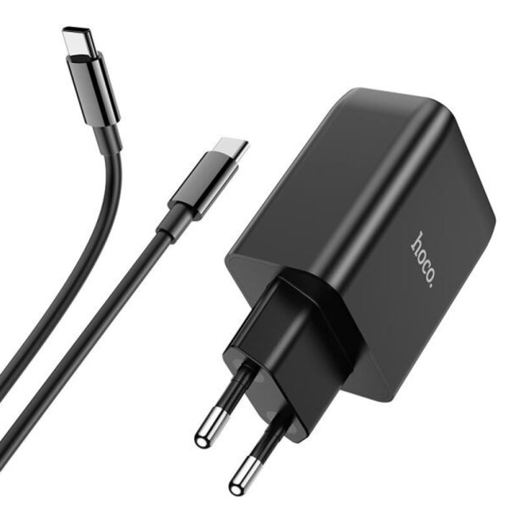 СЗУ Мережева Зарядна Пристрій Hoco N18, 65W, Type-C - Type-C