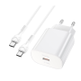 СЗУ Мережева Зарядна Устрій Hoco N22, 25W, Type-C - Type-C СЗУ Мережева Зарядна Устрій Hoco N22, 25W, Type-C - Type-C