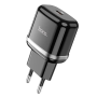 СЗУ Мережева Зарядна Устрій Hoco N24, 20W, Type-C - Lightning