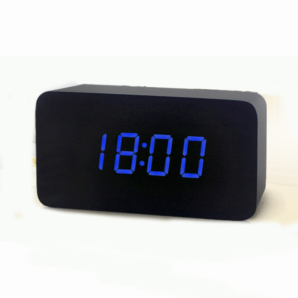 Годинники електронні VST-863-1-Blue з температурою та підсвіткою