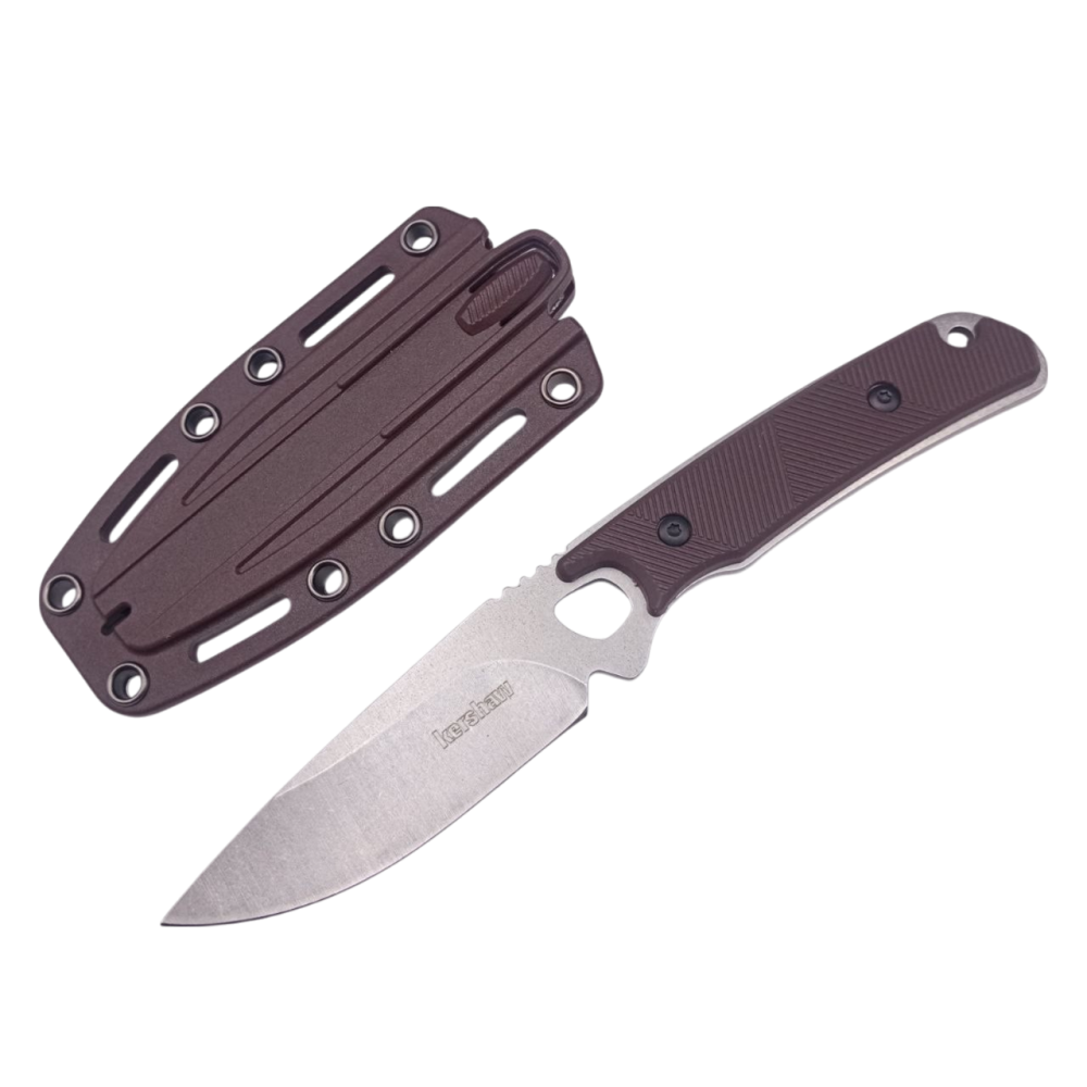 Ніж мисливський Kershaw Steppe, 699 Brown-Silver