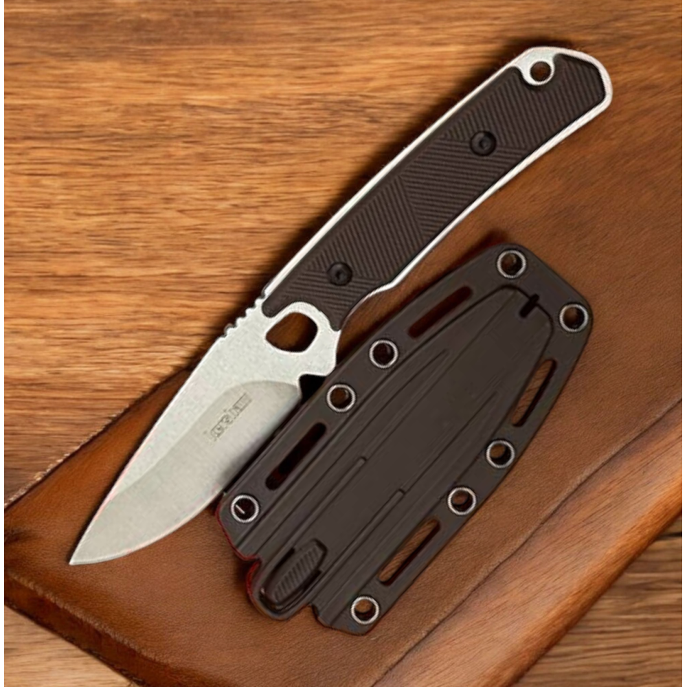 Ніж мисливський Kershaw Steppe, 699 Brown-Silver
