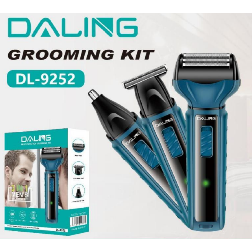 Система DALING DL-9252 3 in1 (бритва, машинка, тример)