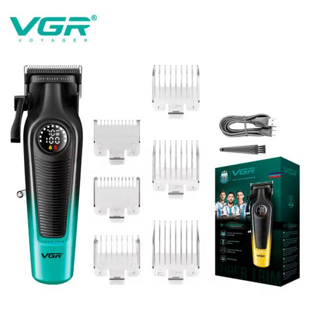 Машинка для стриження VGR V-196 Green