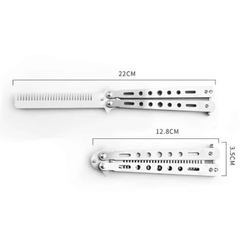 Ніж метелик Гребінець Benchmade A753 Срібло