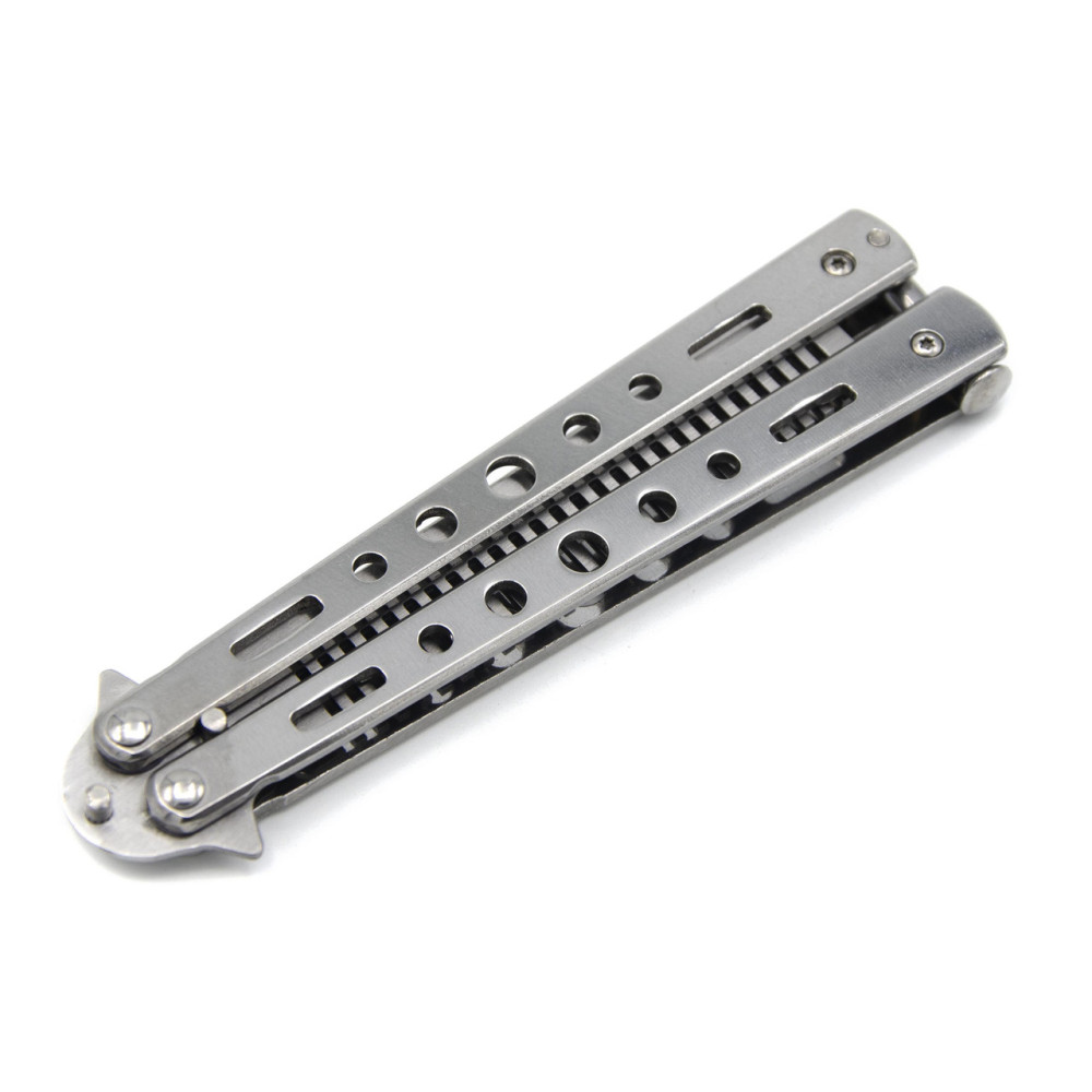 Ніж метелик Гребінець Benchmade A753 Срібло