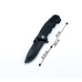 Ніж складний Black Matt 217