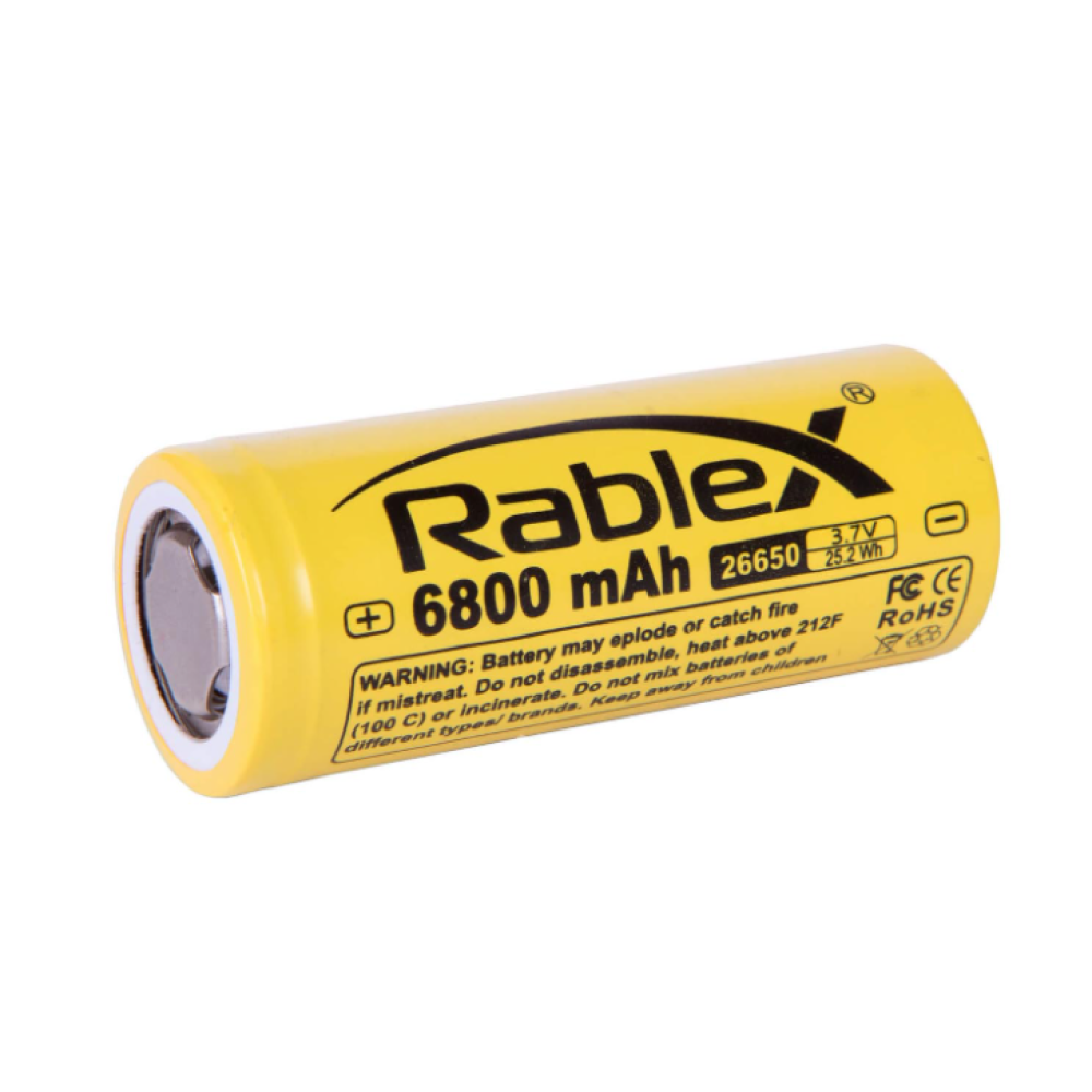 Акумулятор Rablex 26650 6800mAh Li-ION 3.7v