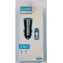 Автомобільний зарядний пристрій USB x 2 Dekkin DK-36 / MicroUSB / DC5V-3.4A