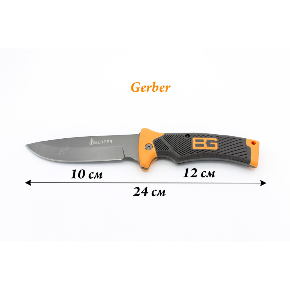 Ніж мисливський Bear Grylls Gerber U8 / 25 см / 13 см