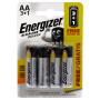 Батарейка Energizer LR6/AA Алюмінієва / блістер 4 шт Батарейка Energizer LR6/AA Алюмінієва / блістер 4 шт