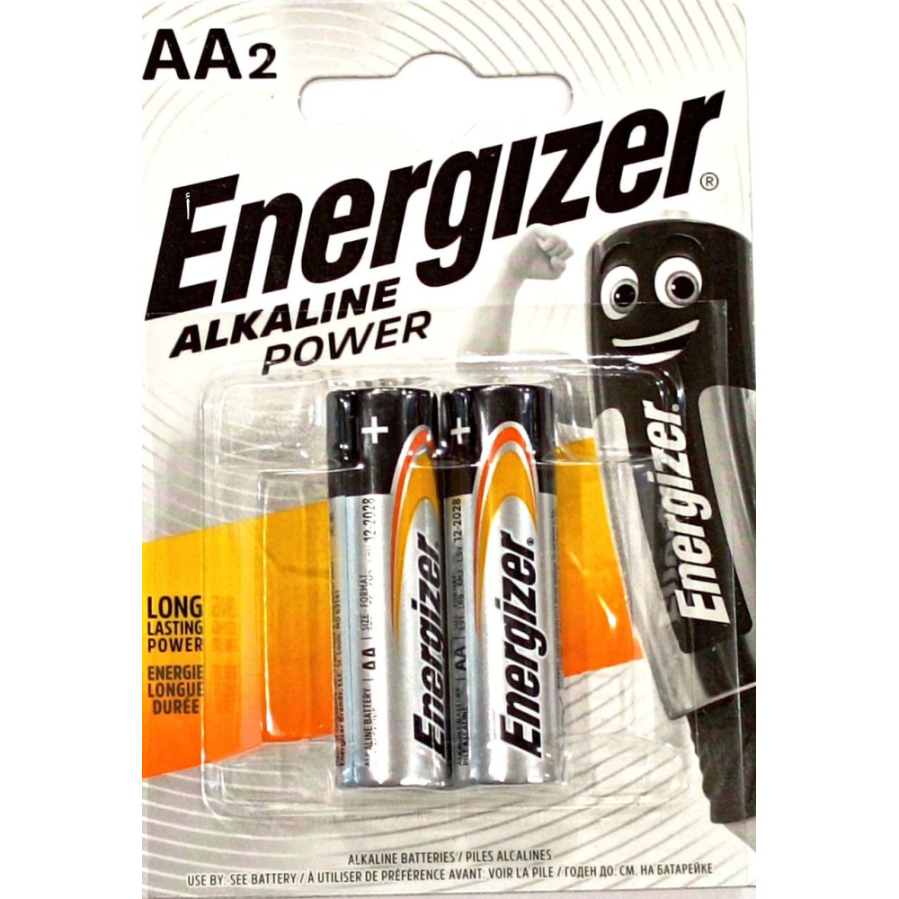 Батарейка Energizer LR6/AA Алюмінієва / блістер 4 шт
