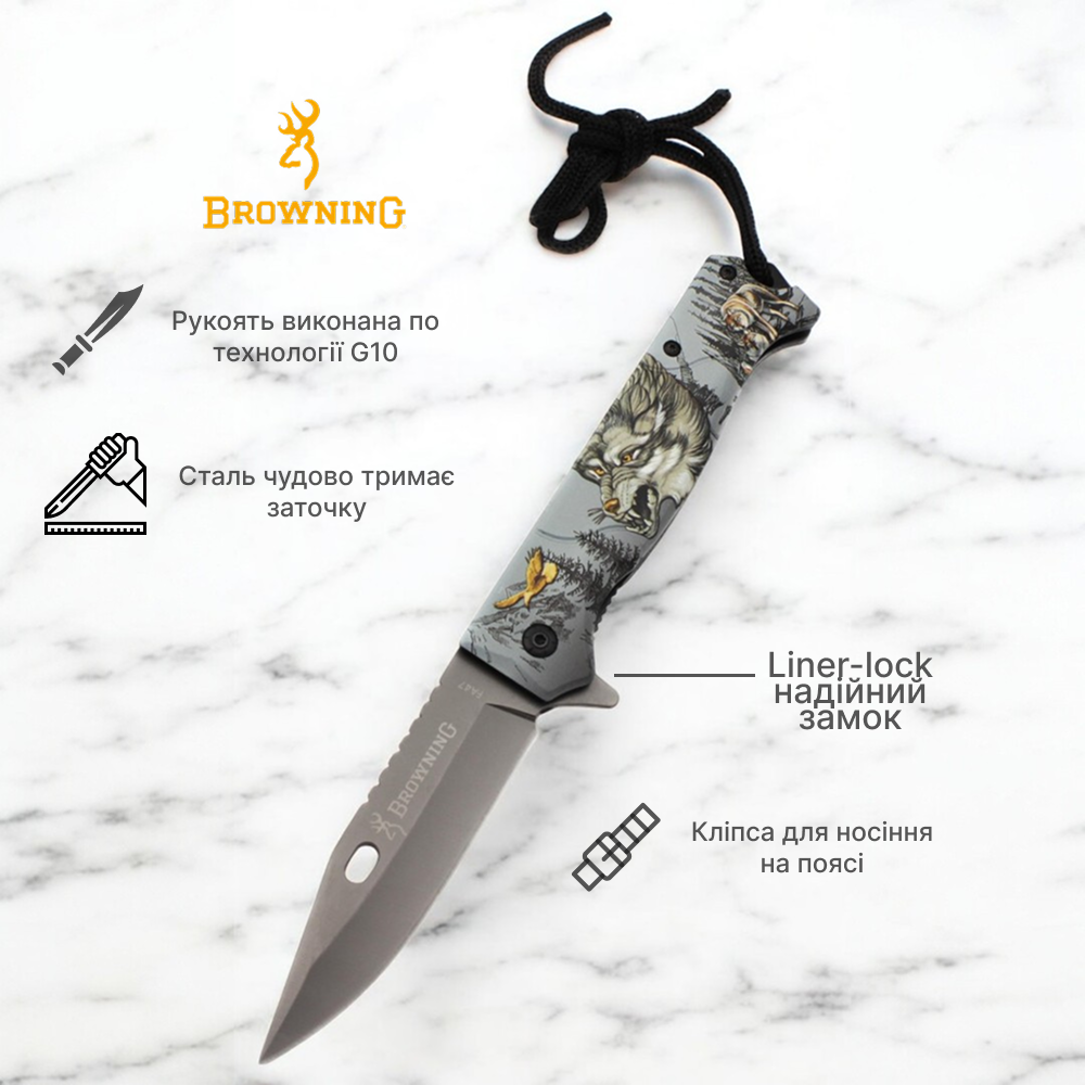 Ніж складаний Browning A723