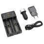 Зарядний пристрій Rablex RB202 2x18650 і ін. / від USB / (PowerBank) Зарядний пристрій Rablex RB202 2x18650 і ін. / від USB / (PowerBank)