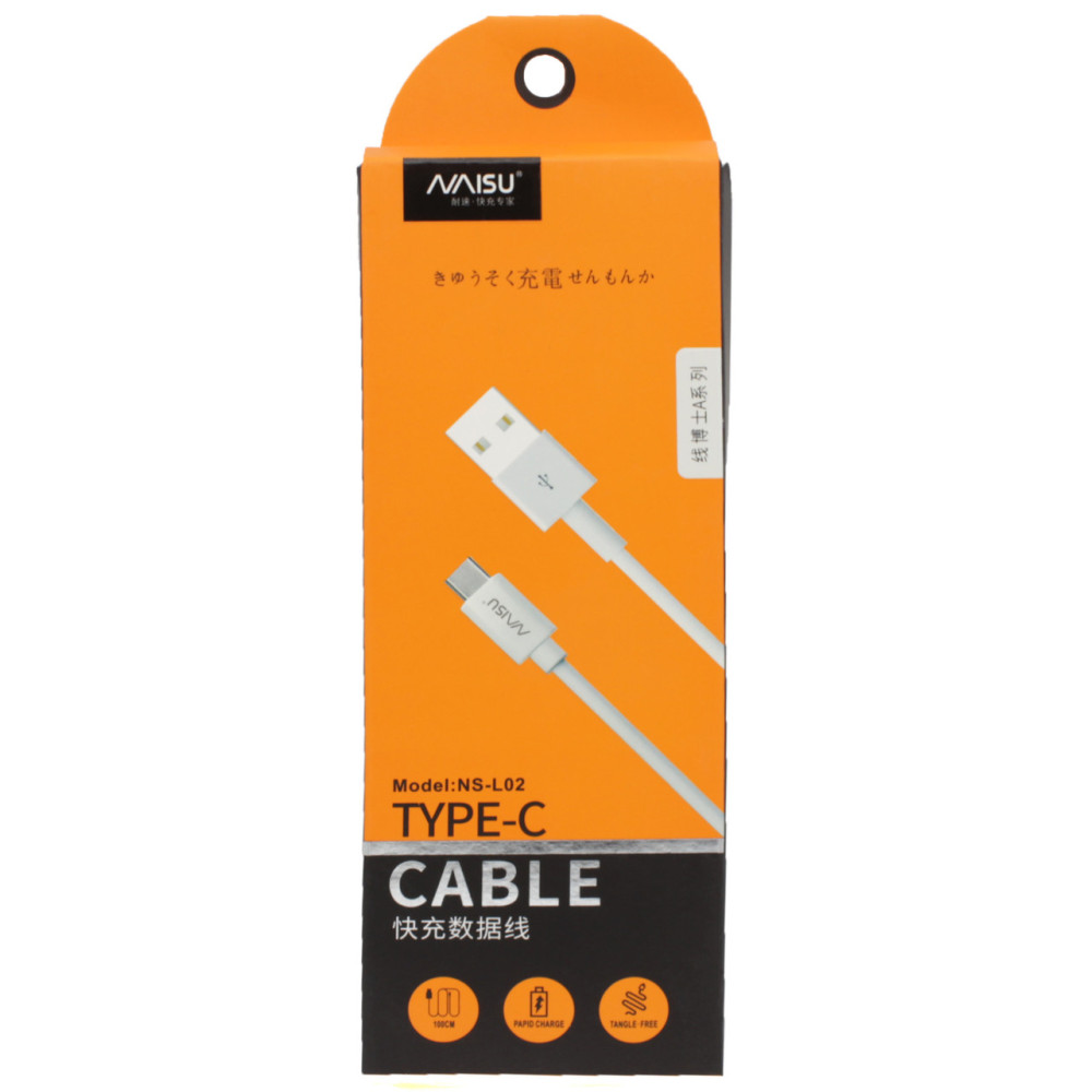 Кабель USB Naisu NS-L02 Type-C