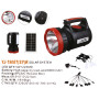 Ручний ліхтар Yajia YJ-1908, 20W+22SMD LED, Power Bank, Сонячна панель, Led лампочки, Радіо Ручний ліхтар Yajia YJ-1908, 20W+22SMD LED, Power Bank, Сонячна панель, Led лампочки, Радіо
